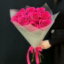 9 малиновых роз фото 2
